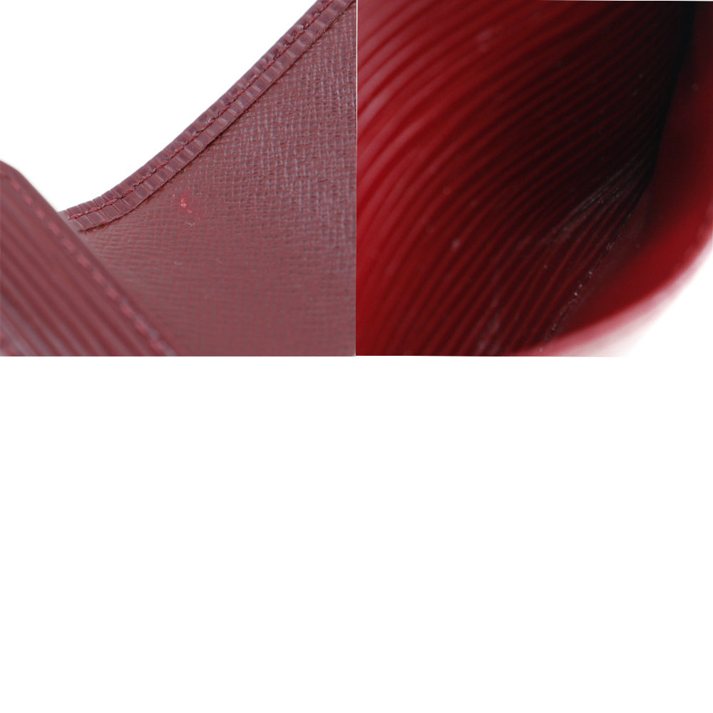 Louis Vuitton Sarah Red Leather Wallet