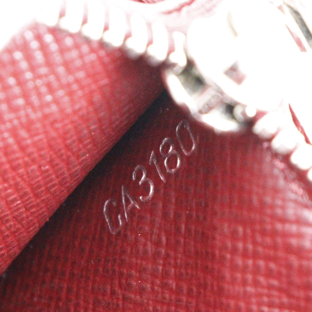Louis Vuitton Sarah Red Leather Wallet