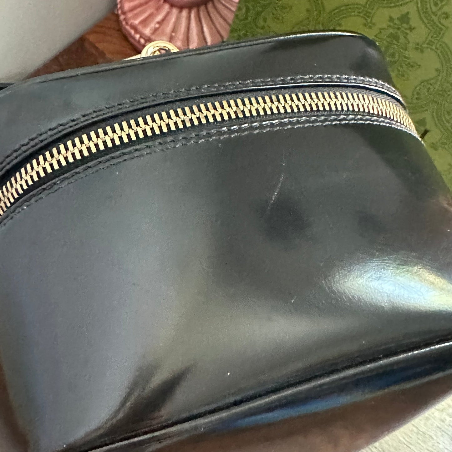 The Junco Crossbody/Clutch - Larger Orvis bags Gucci Bamboo Cosmetic Bag in Black Leather
