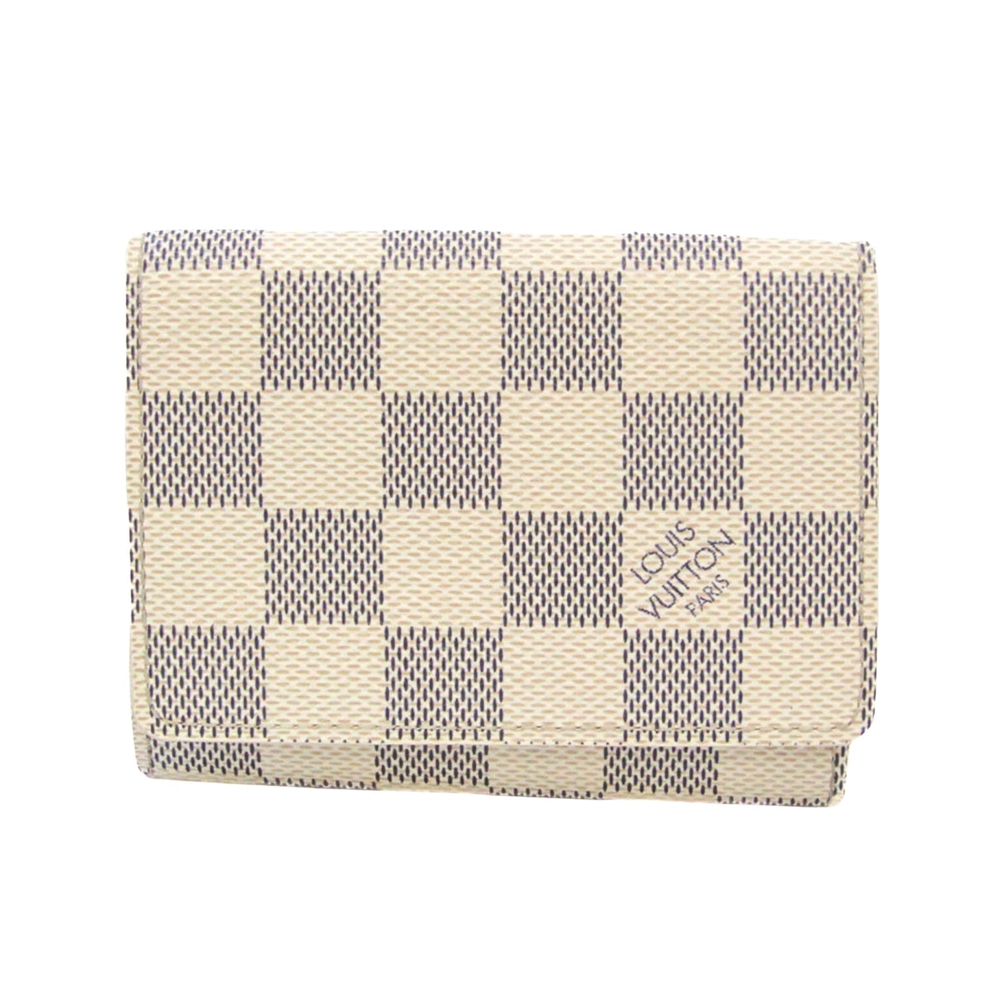Louis Vuitton Porte Carte De Visite White Canvas Wallet ()
