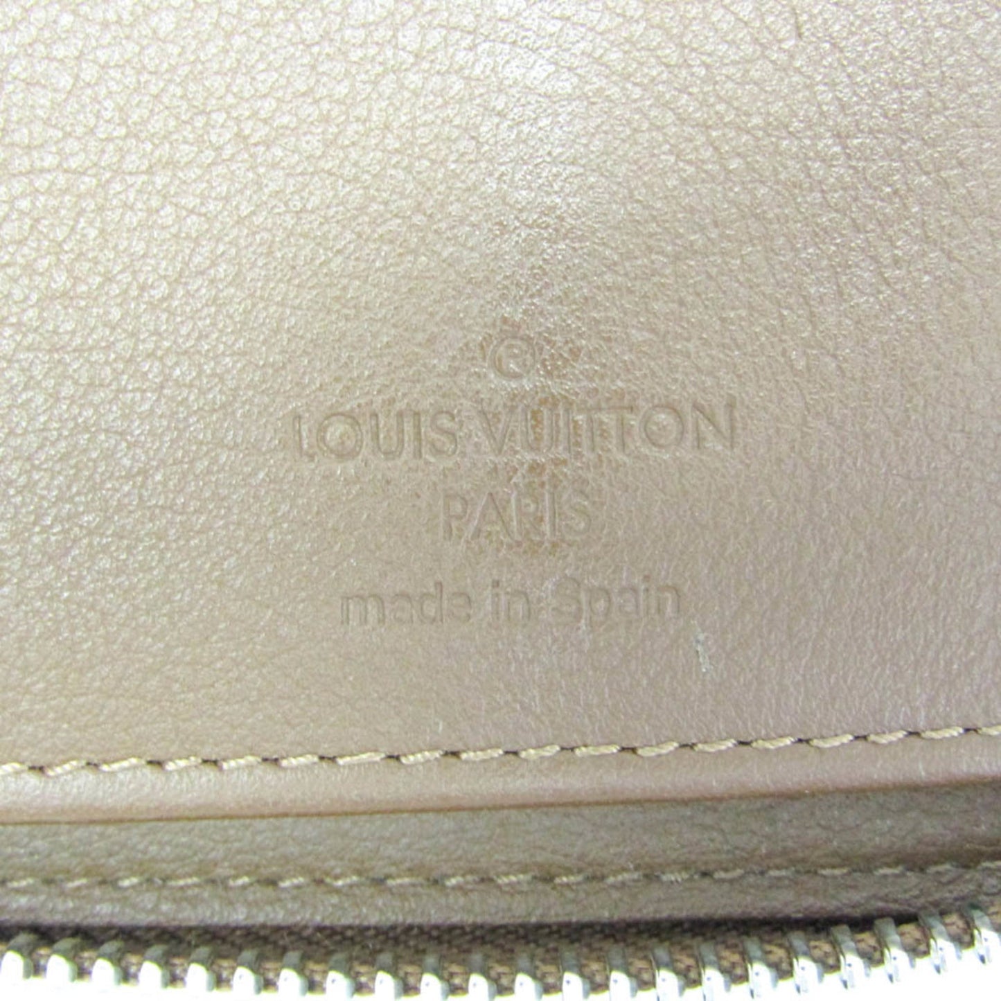 Louis Vuitton Zippy Brown Leather Wallet