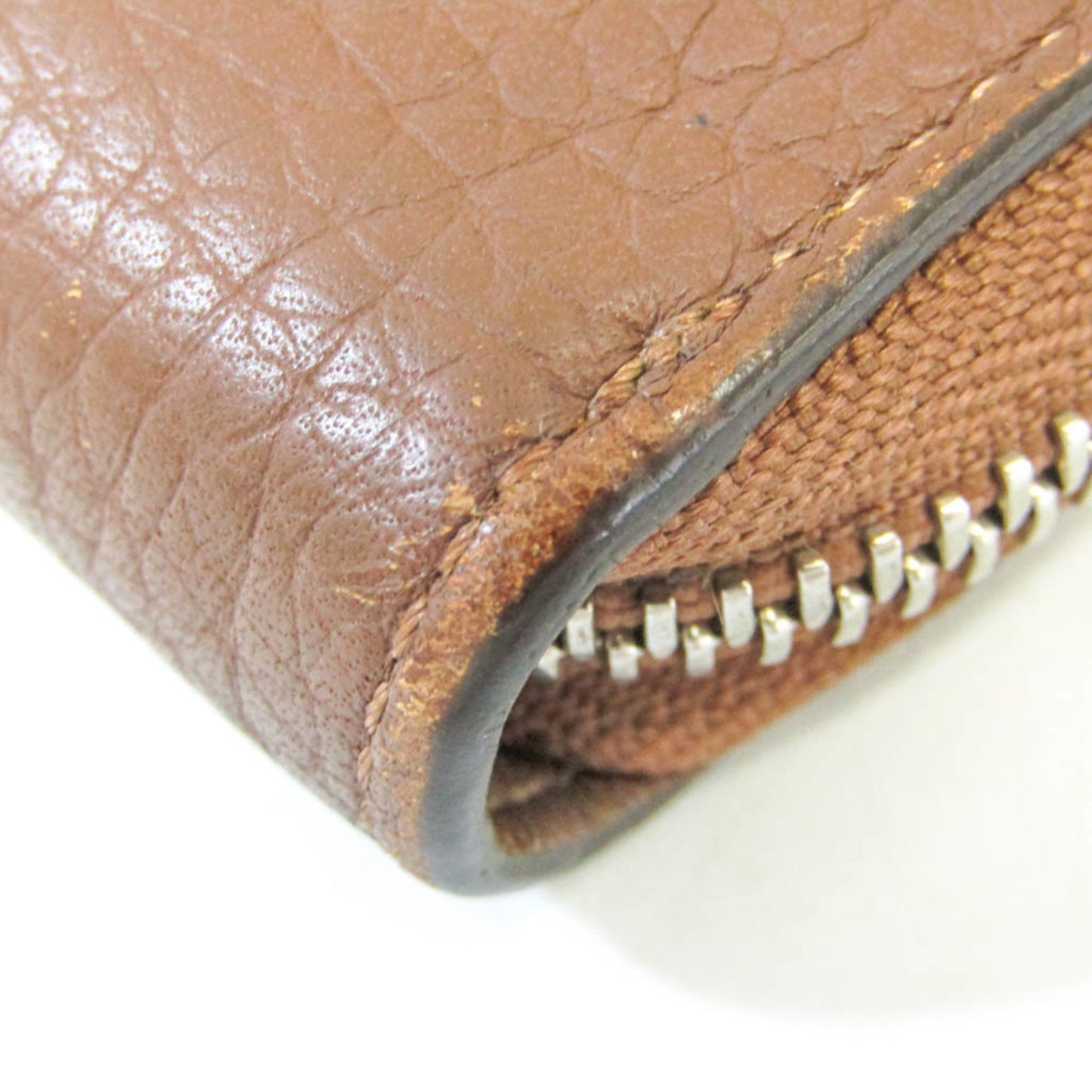 Louis Vuitton Zippy Brown Leather Wallet