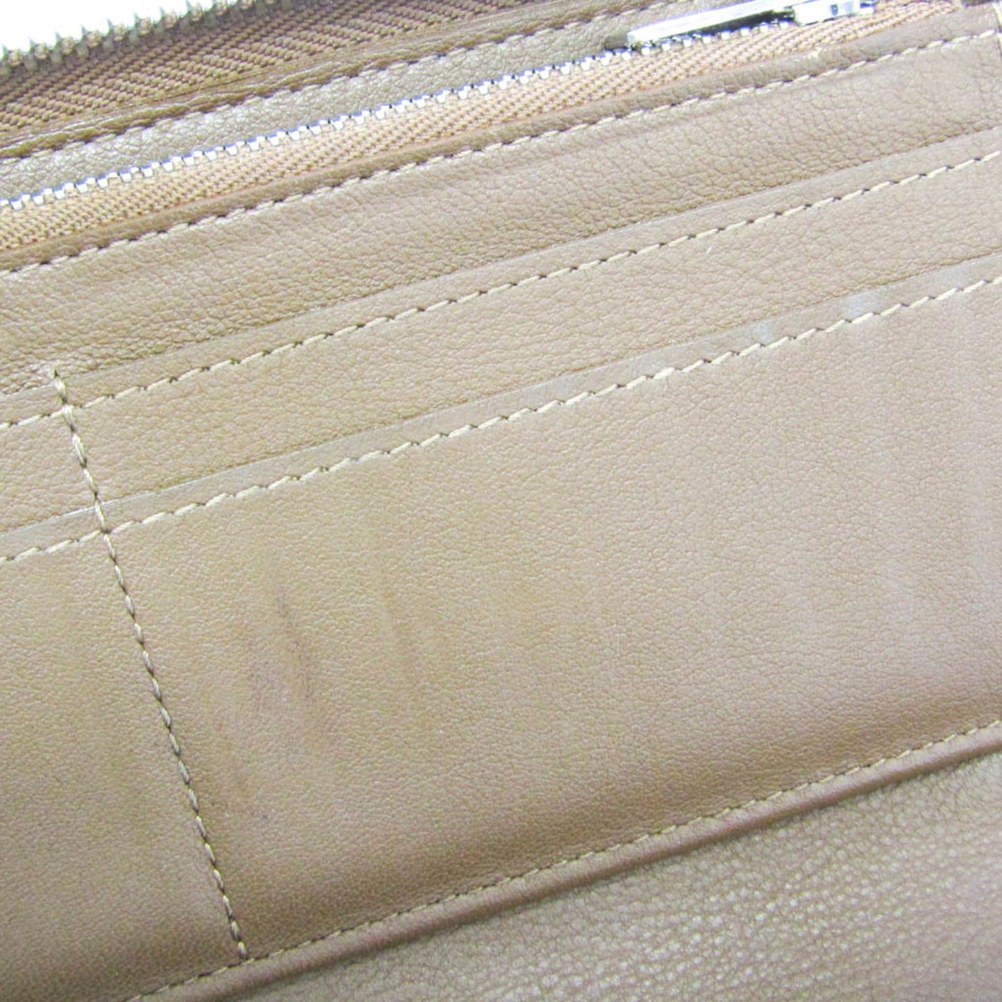 Louis Vuitton Zippy Brown Leather Wallet