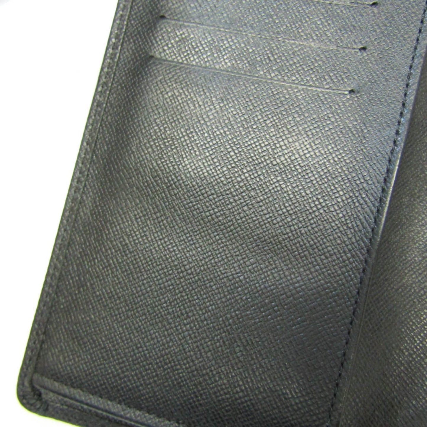 Louis Vuitton Brazza Black Leather Wallet