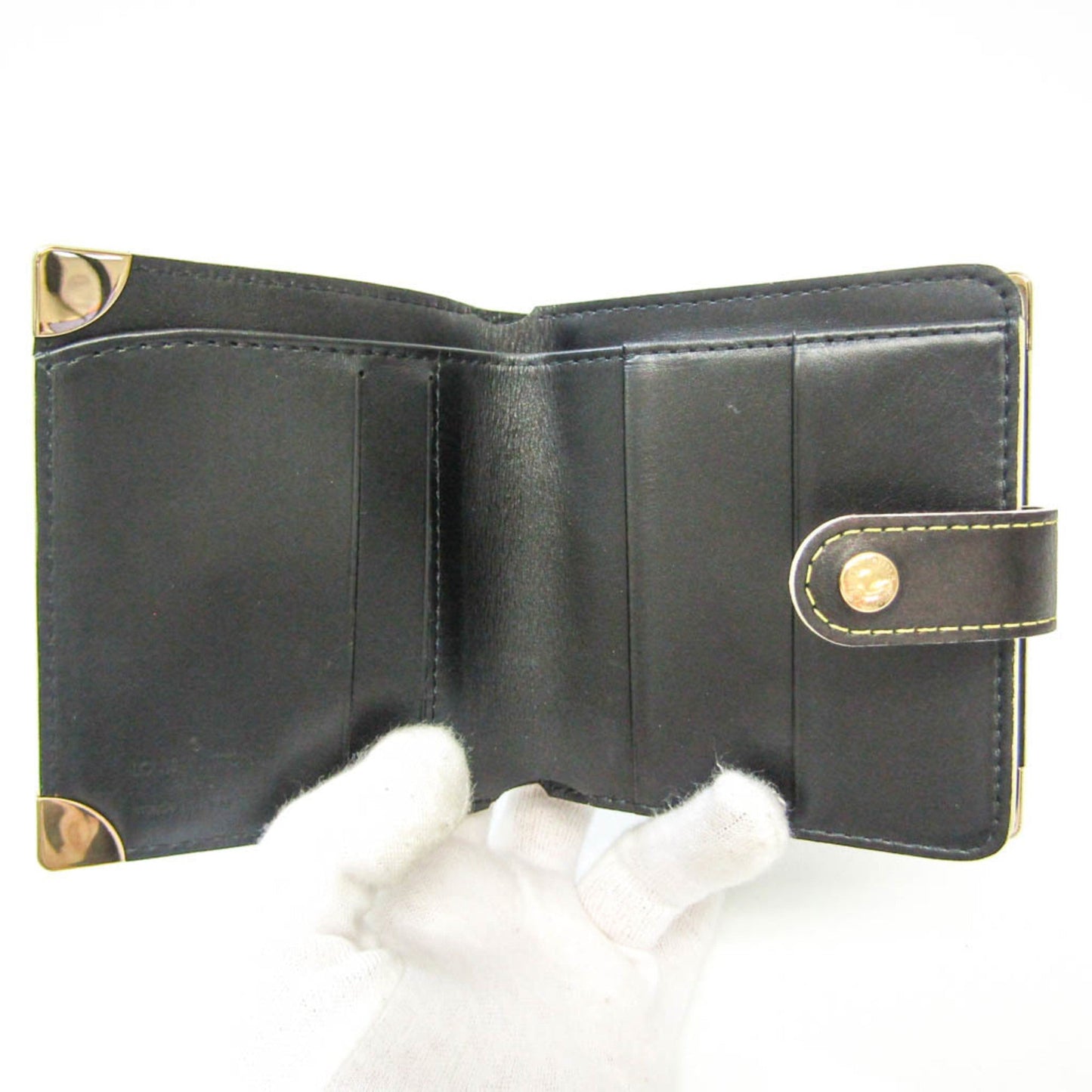 Louis Vuitton Portefeuille Black Exotic Leathers Wallet