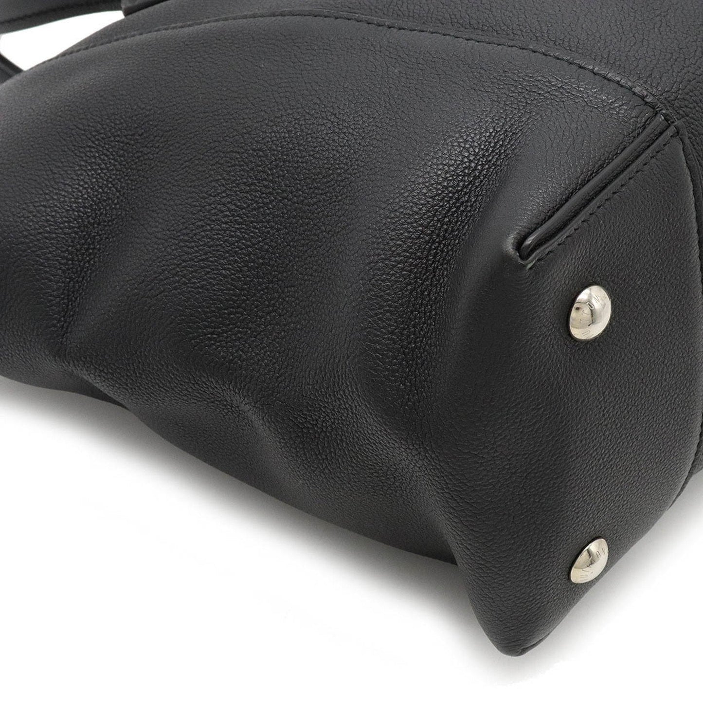 Louis Vuitton Lockit Black Leather Handbag