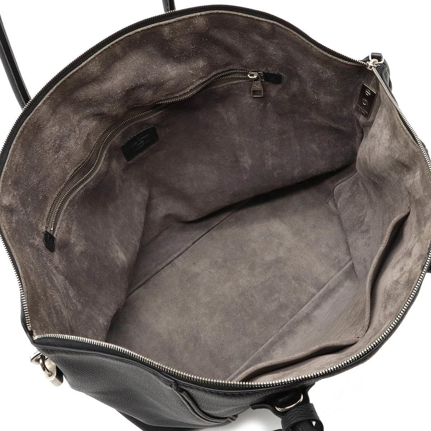Louis Vuitton Lockit Black Leather Handbag