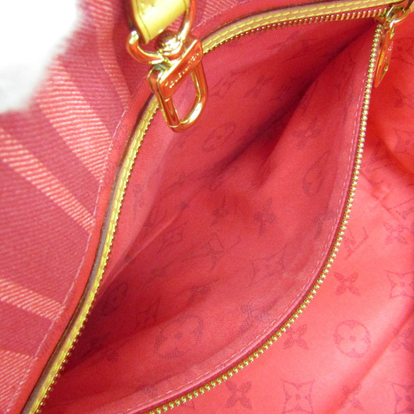 Louis Vuitton Plein Soleil Red Canvas Tote Bag