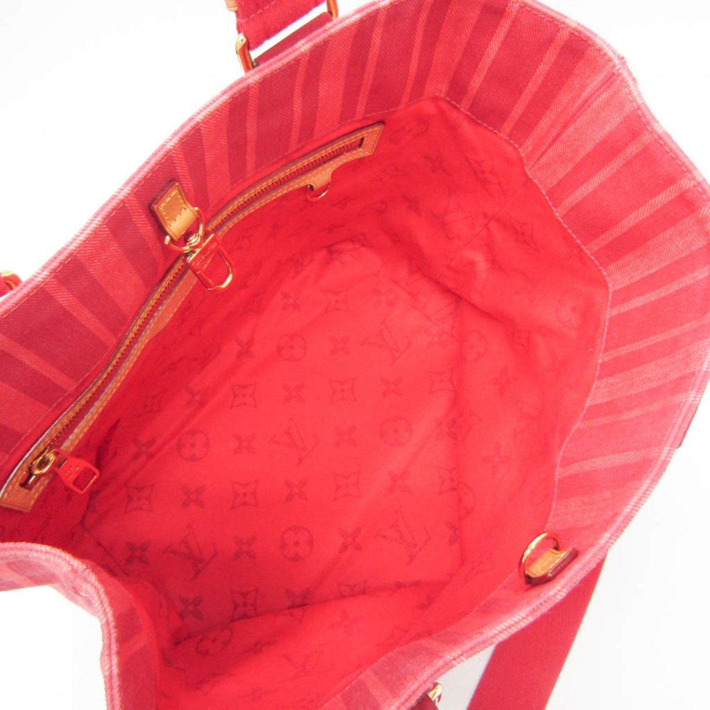 Louis Vuitton Plein Soleil Red Canvas Tote Bag
