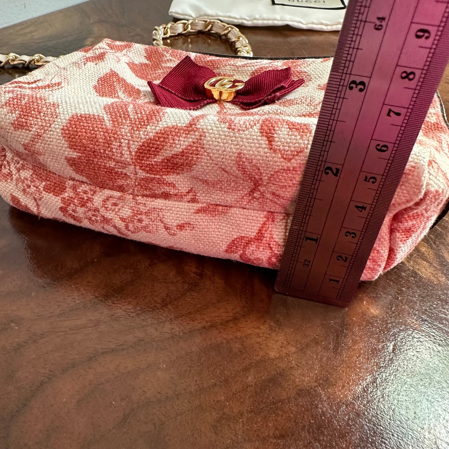 The Junco Crossbody - Gucci GG Floral Bow Bag