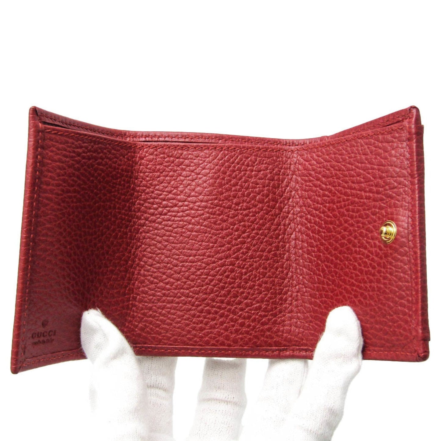 Gucci Marmont Red Leather Wallet