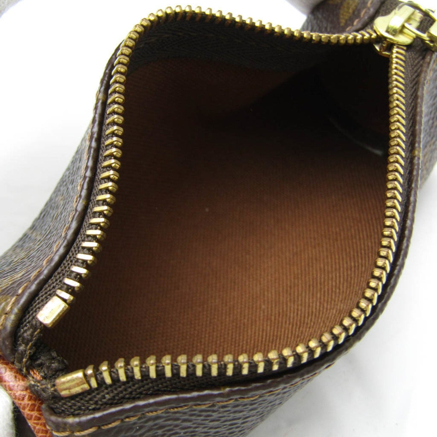 Louis Vuitton Golf Ball Case Brown Canvas Wallet