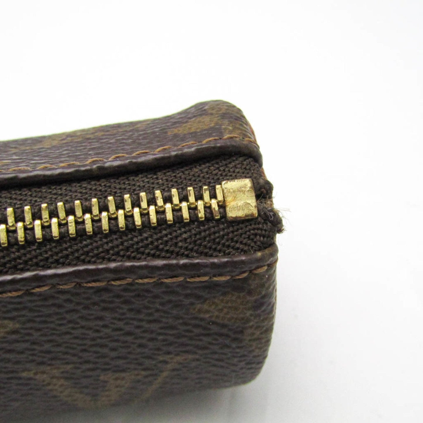 Louis Vuitton Golf Ball Case Brown Canvas Wallet