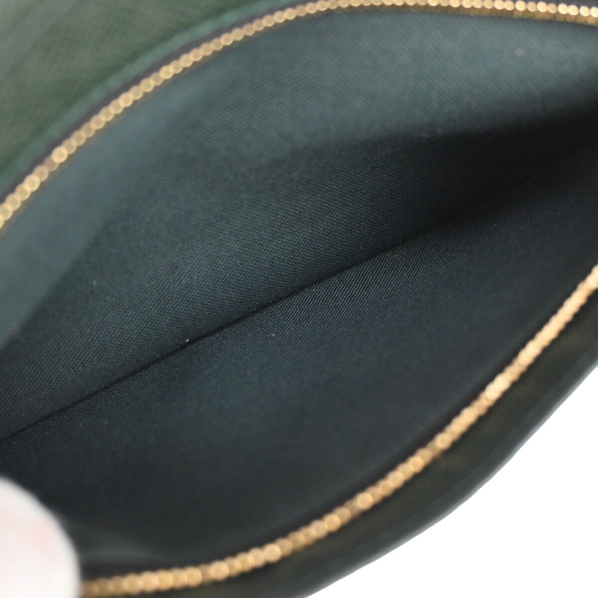 Louis Vuitton Pochette Black Canvas Clutch Bag