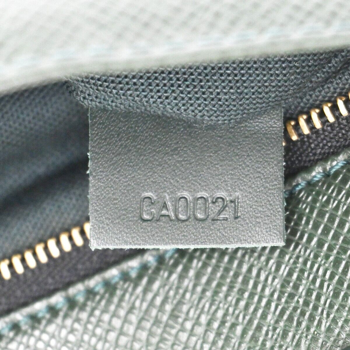 Louis Vuitton Pochette Black Canvas Clutch Bag
