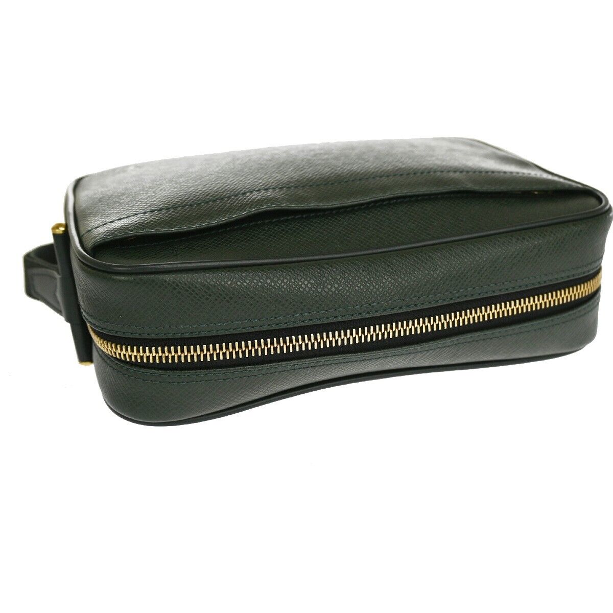 Louis Vuitton Pochette Black Canvas Clutch Bag