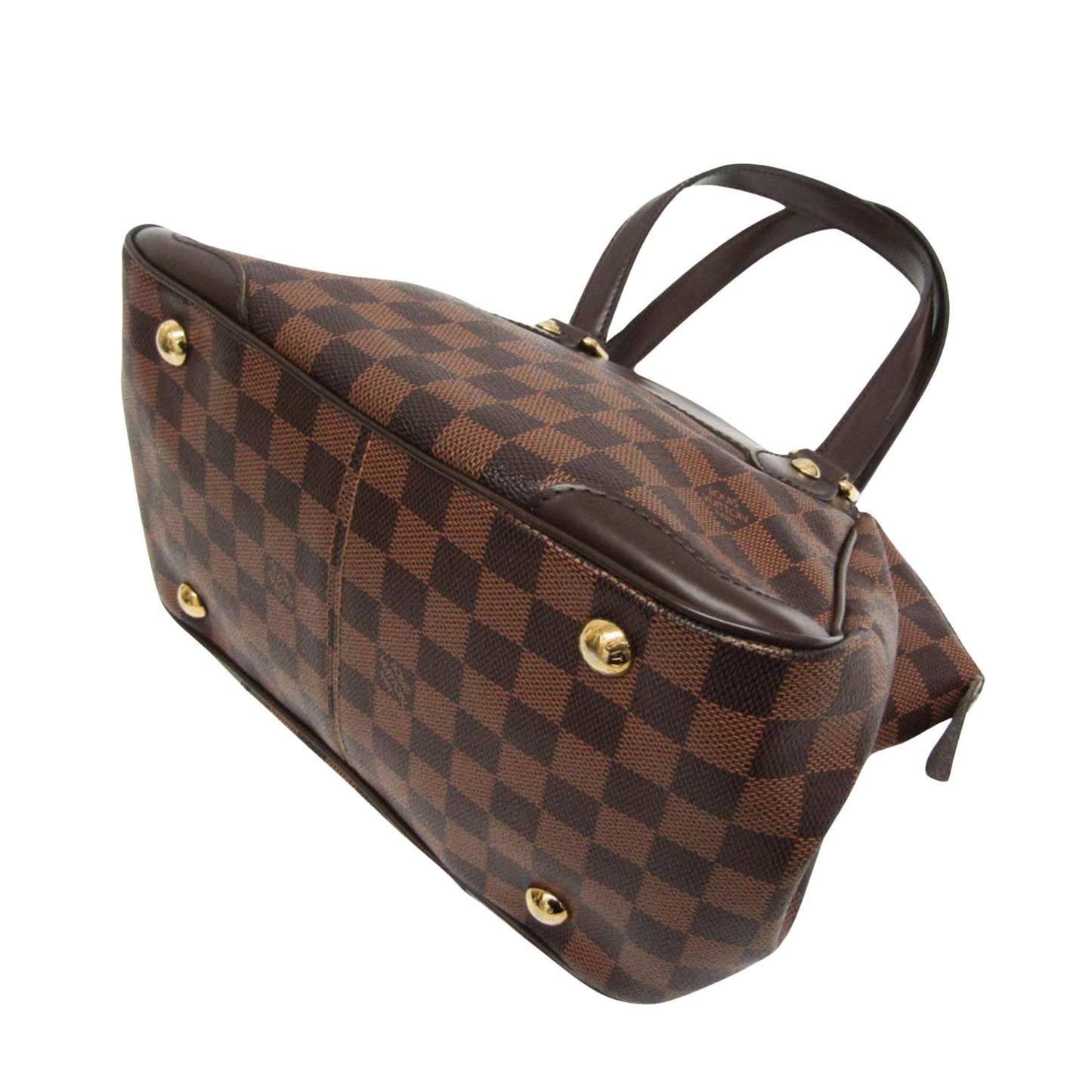 Louis Vuitton Verona Brown Canvas Handbag