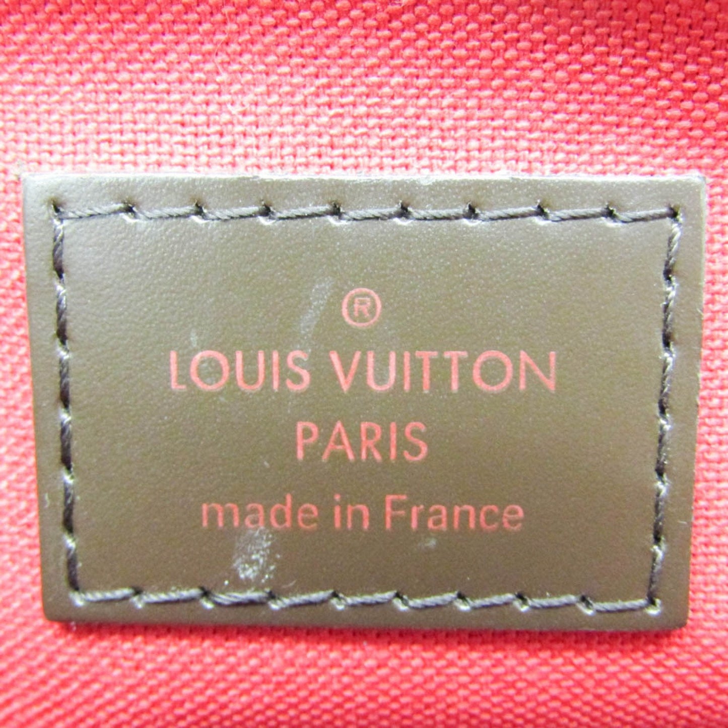Louis Vuitton Verona Brown Canvas Handbag