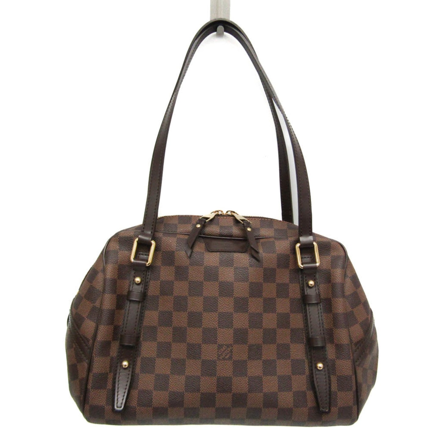 Louis Vuitton Rivington Brown Canvas Shoulder Bag ()