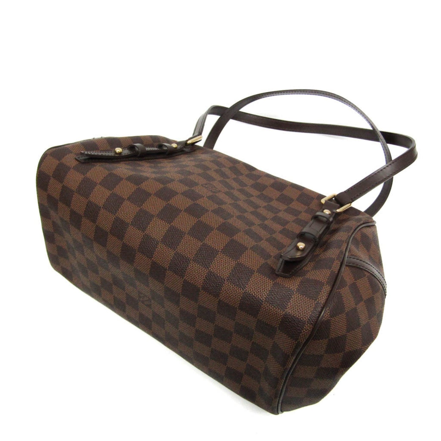 Louis Vuitton Rivington Brown Canvas Shoulder Bag