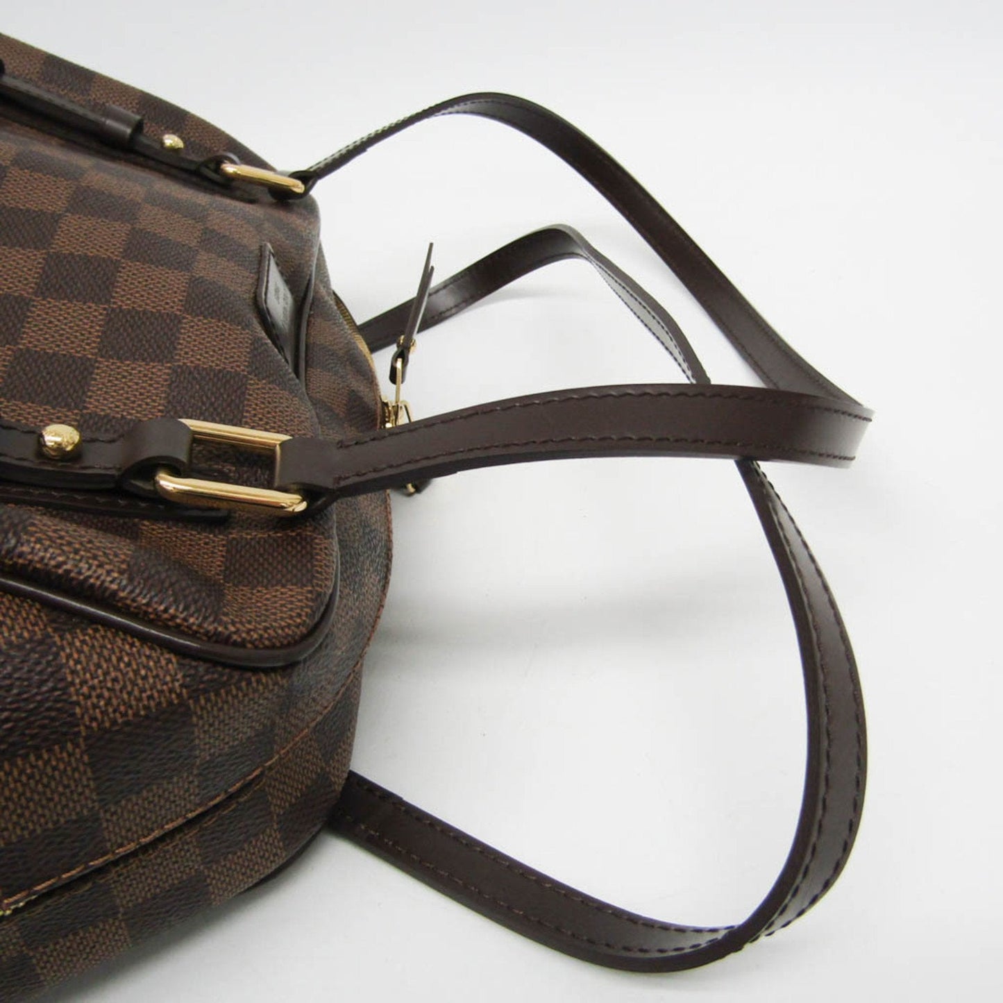 Louis Vuitton Rivington Brown Canvas Shoulder Bag