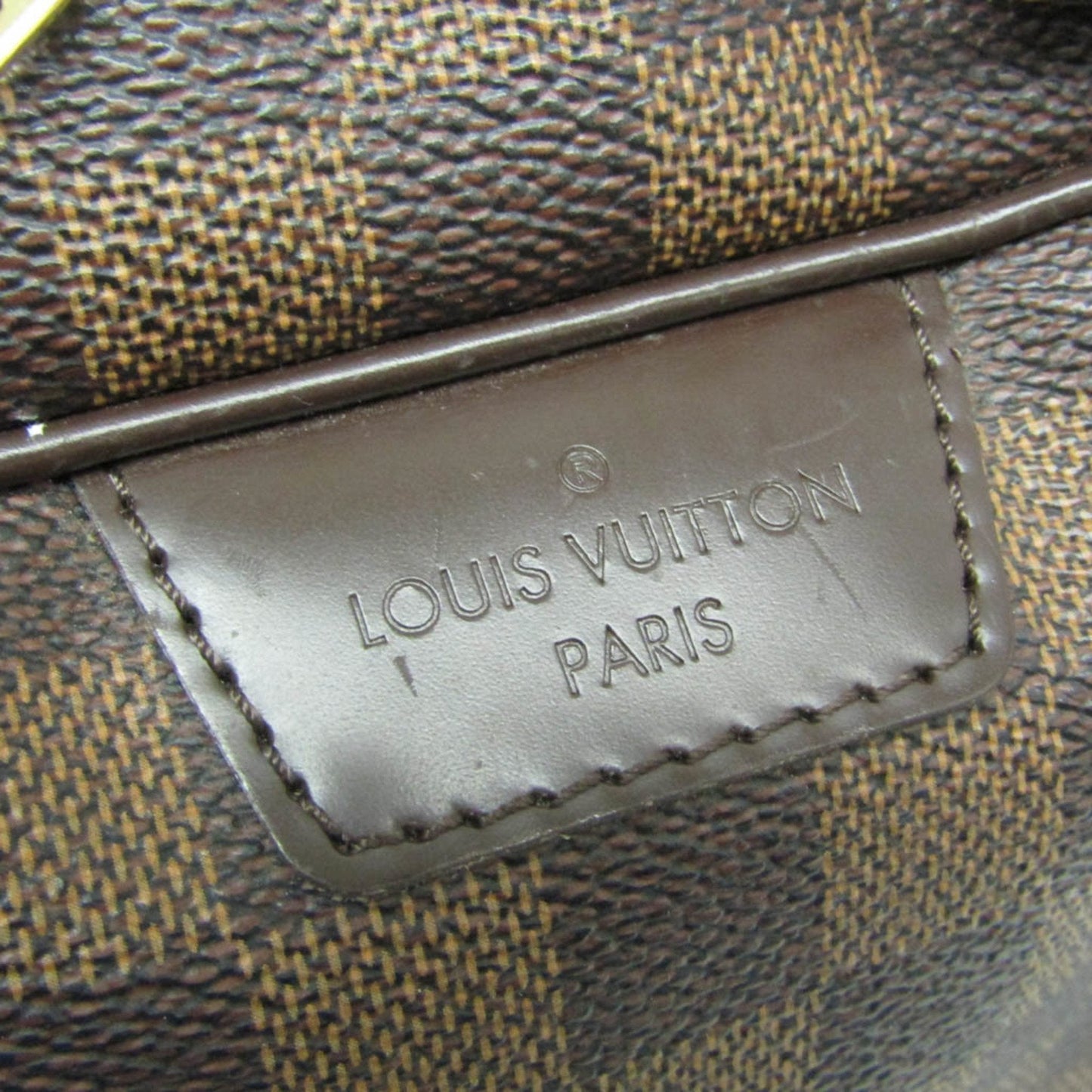 Louis Vuitton Rivington Brown Canvas Shoulder Bag