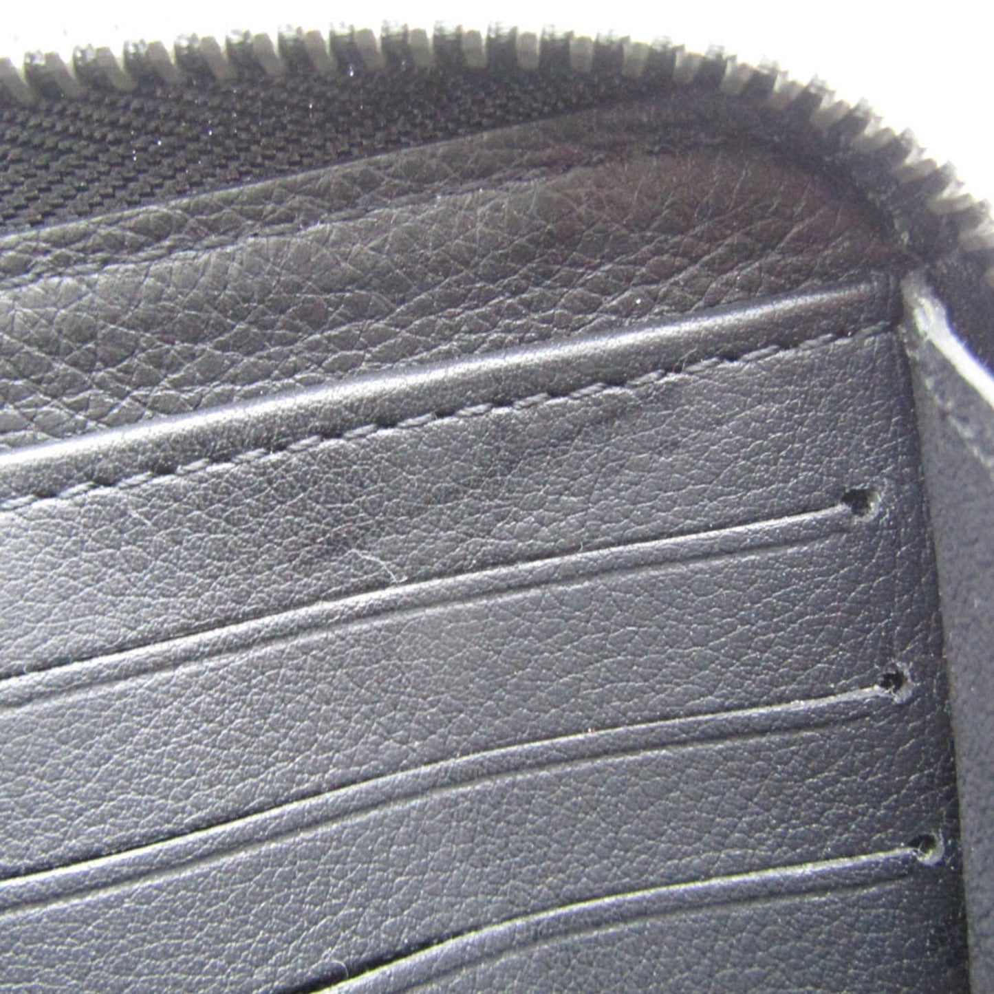 Louis Vuitton Zippy Wallet Black Leather Wallet