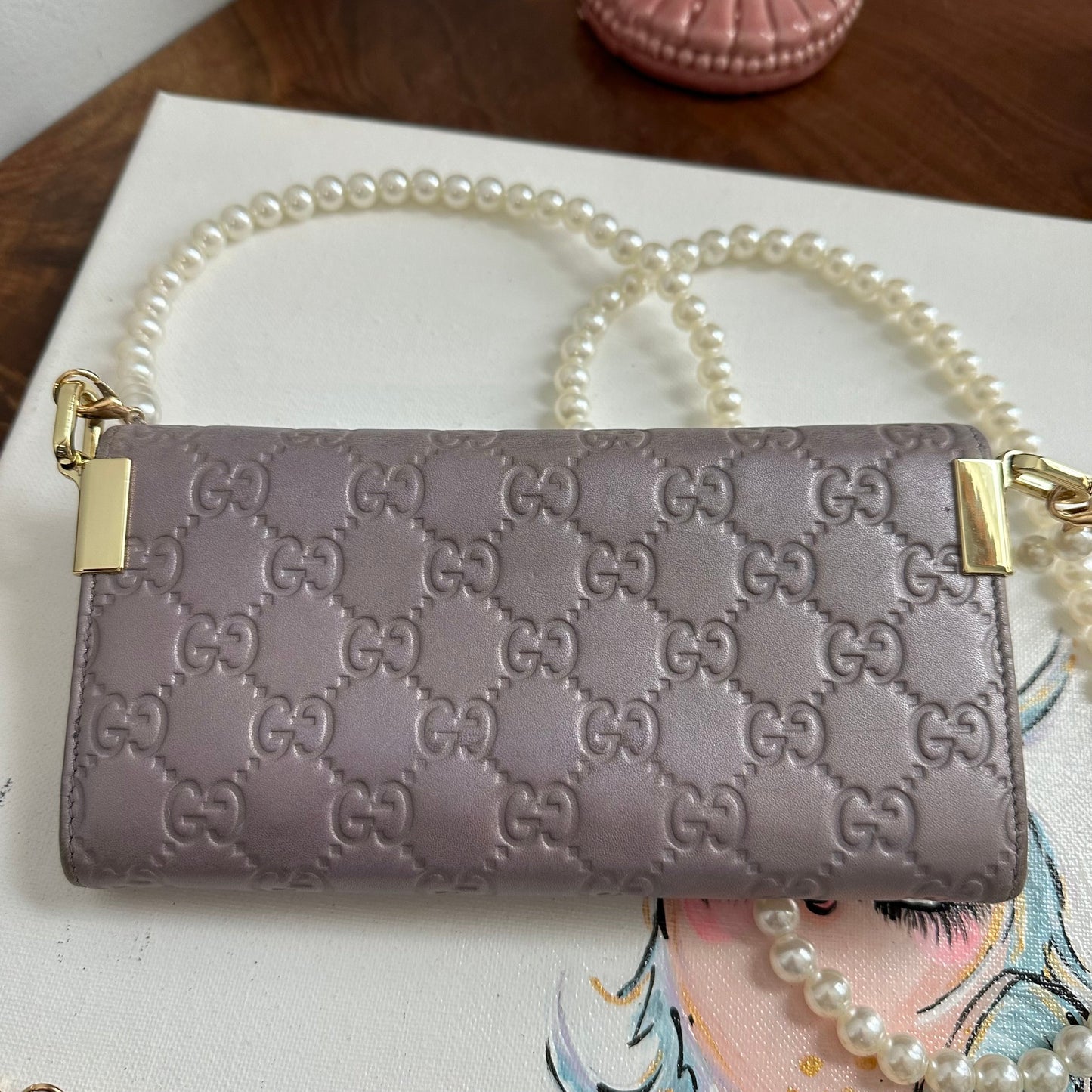 The Junco Wallet/Crossbody - Orvis bags GG in Pale Purple