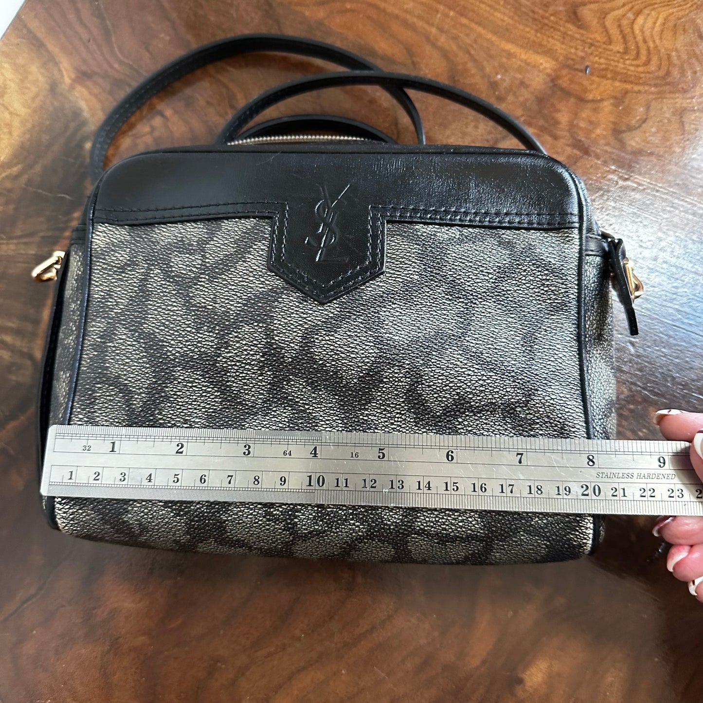 The Junco Crossbody -Orvis bags Yves Saint Laurent (YSL) in Giraffe Print