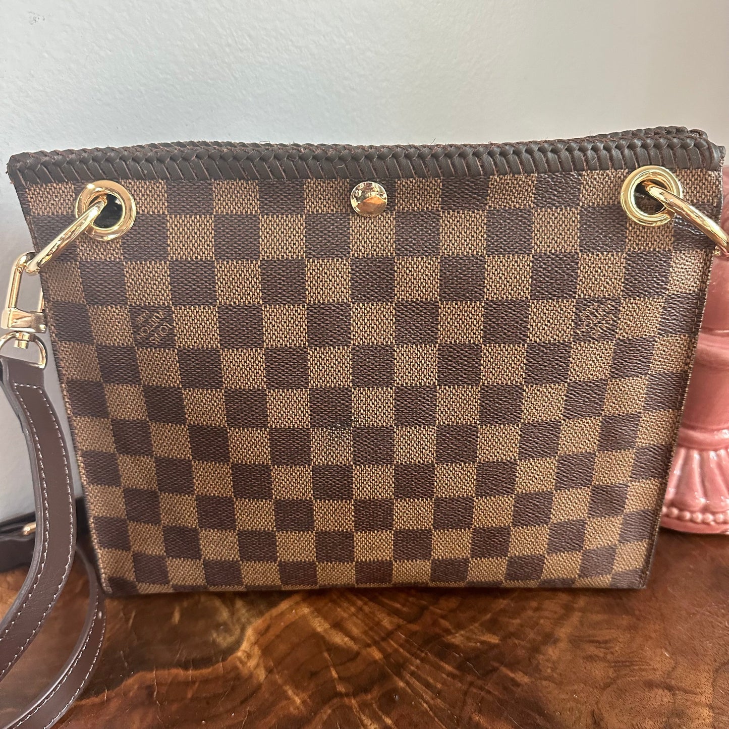 The Swan Crossbody -Orvis bags Damier in Brown