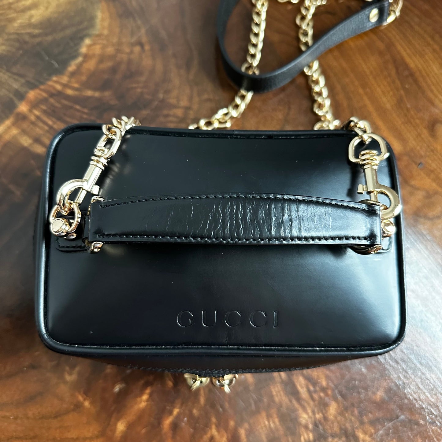 The Junco Crossbody/Clutch -Orvis bags Gucci Bamboo Cosmetic Bag in Black Leather