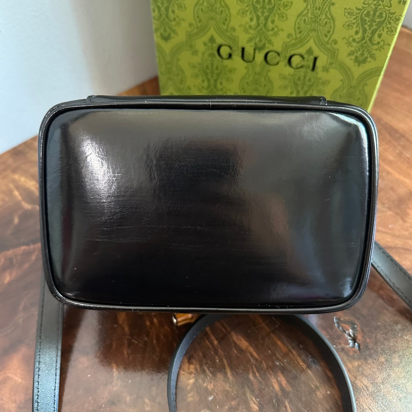 The Junco Crossbody/Clutch -Orvis bags Gucci Bamboo Cosmetic Bag in Black Leather