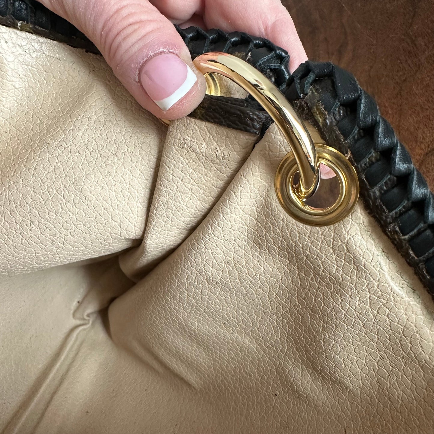 The Swan Crossbody -Orvis bags LV Monogram in Black
