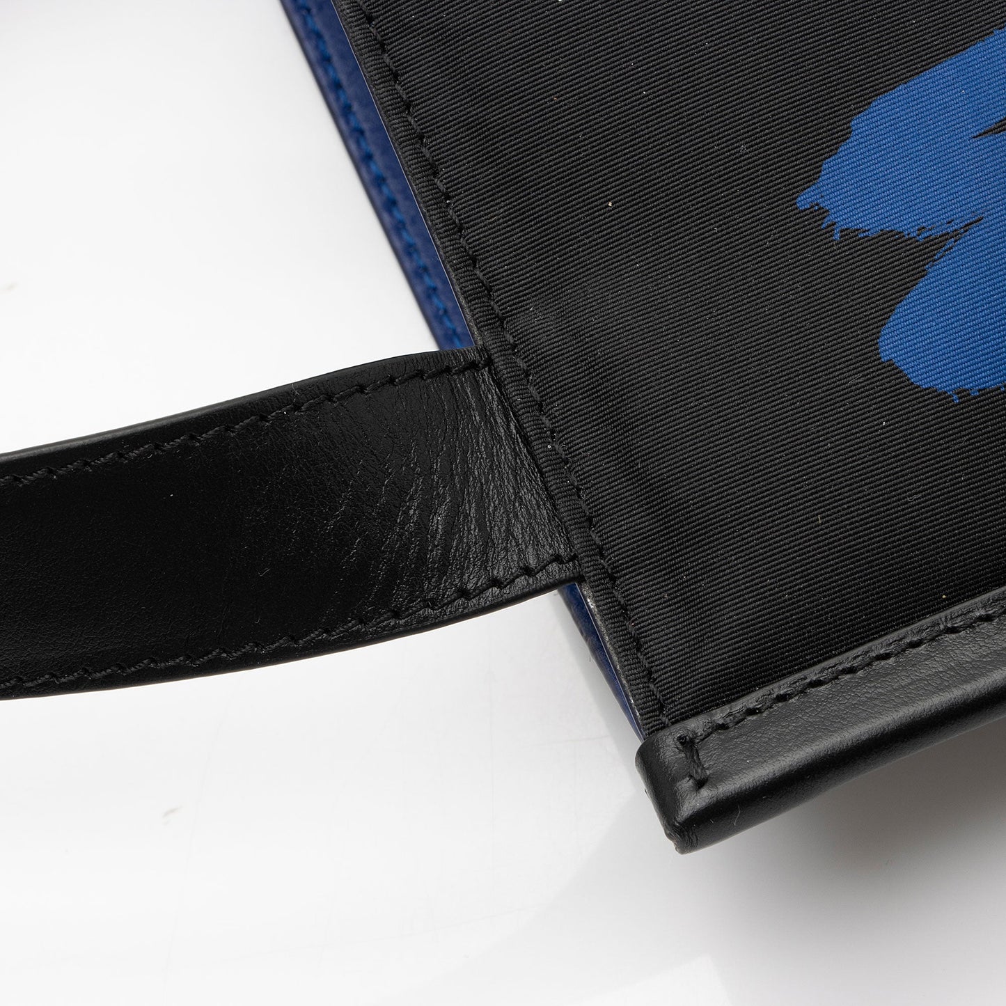 Alexander McQueen Nylon Graffiti Edge Mini Crossbody
