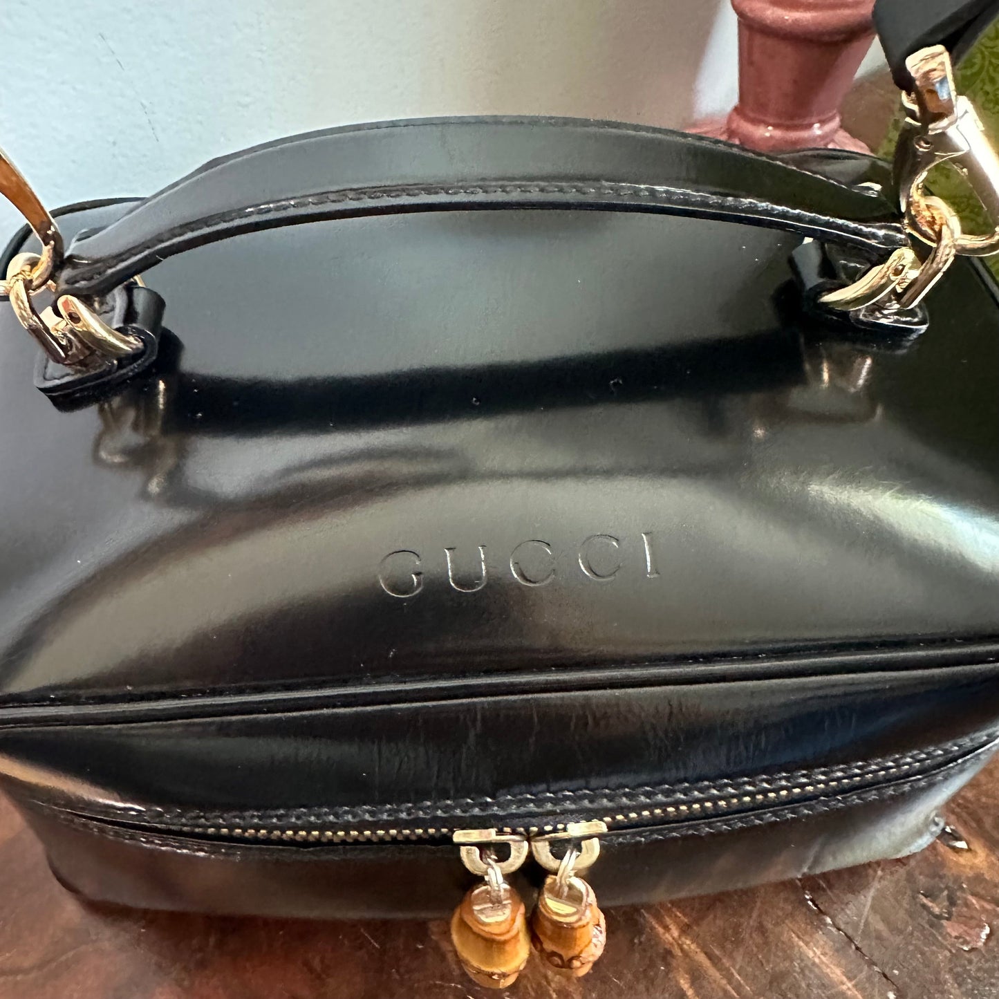 The Junco Crossbody/Clutch - Larger Orvis bags Gucci Bamboo Cosmetic Bag in Black Leather
