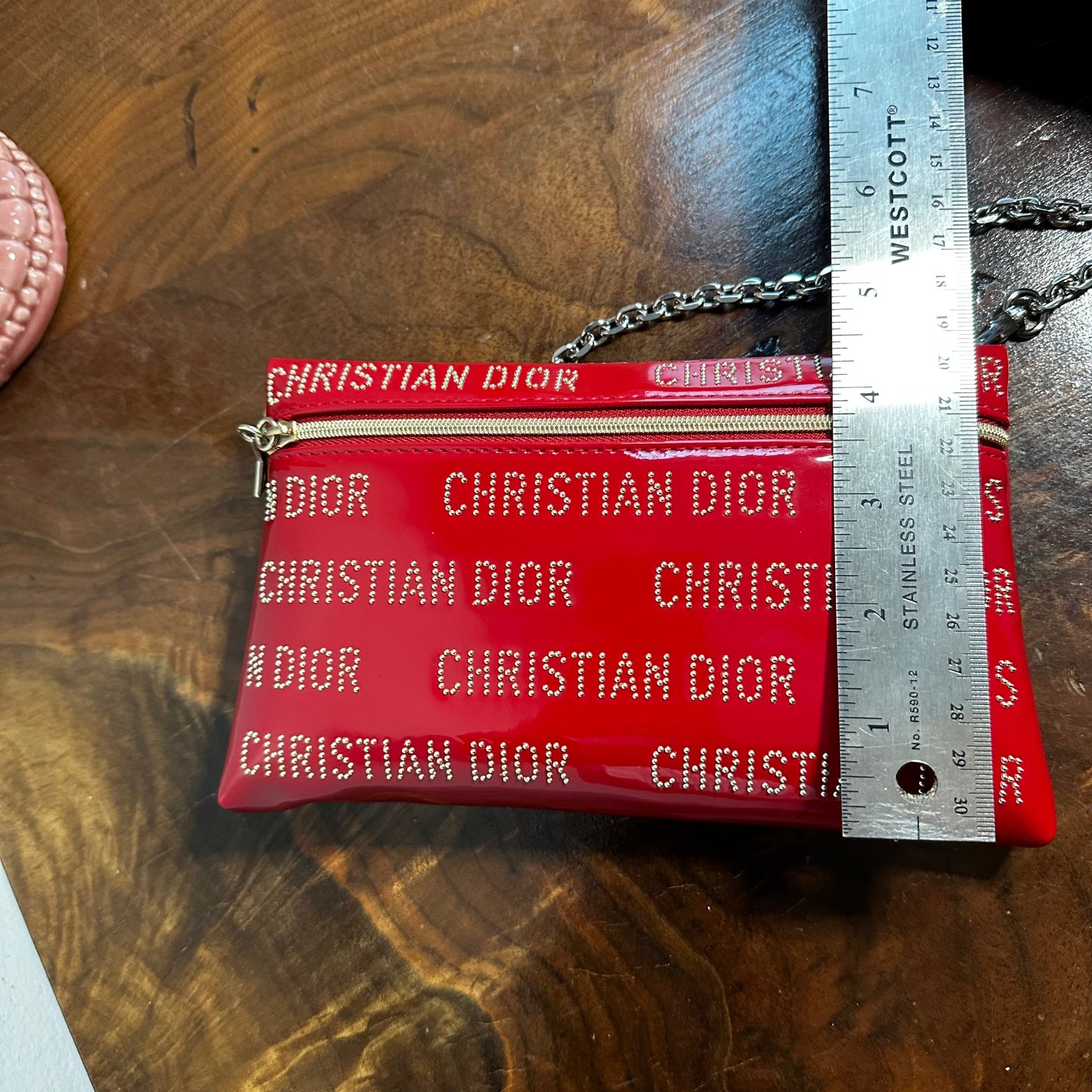 The Junco Crossbody Bag - Christmas Red in Dior