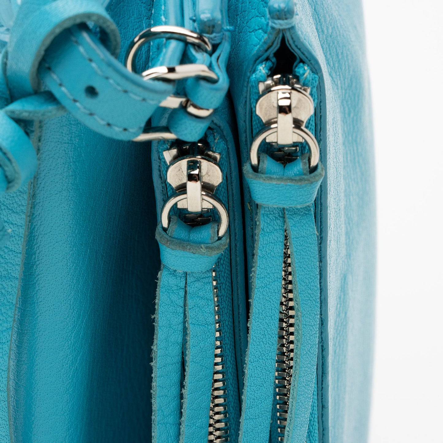 Balenciaga Leather Papier Triple Crossbody