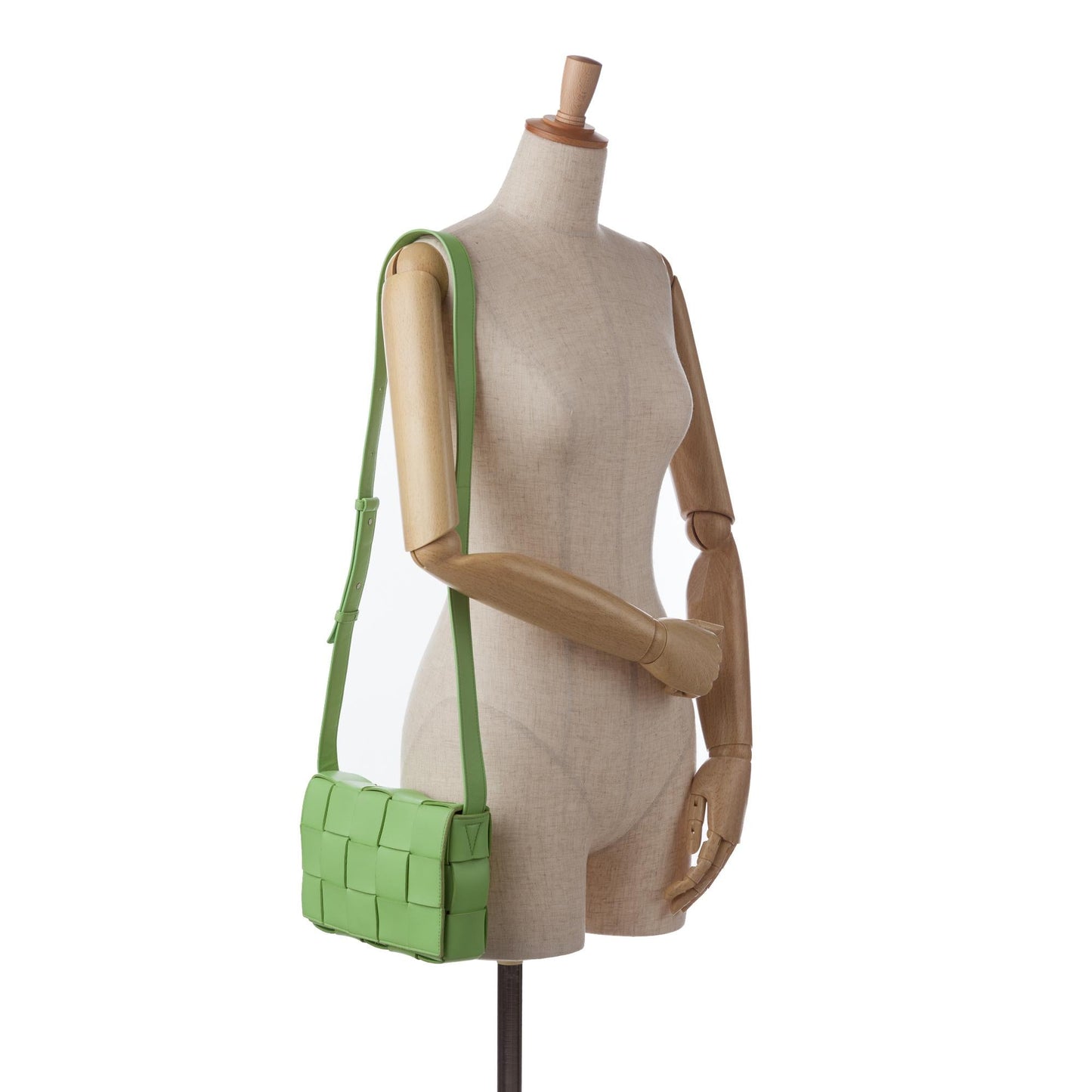 Bottega Veneta Calfskin Intrecciato Cassette Crossbody