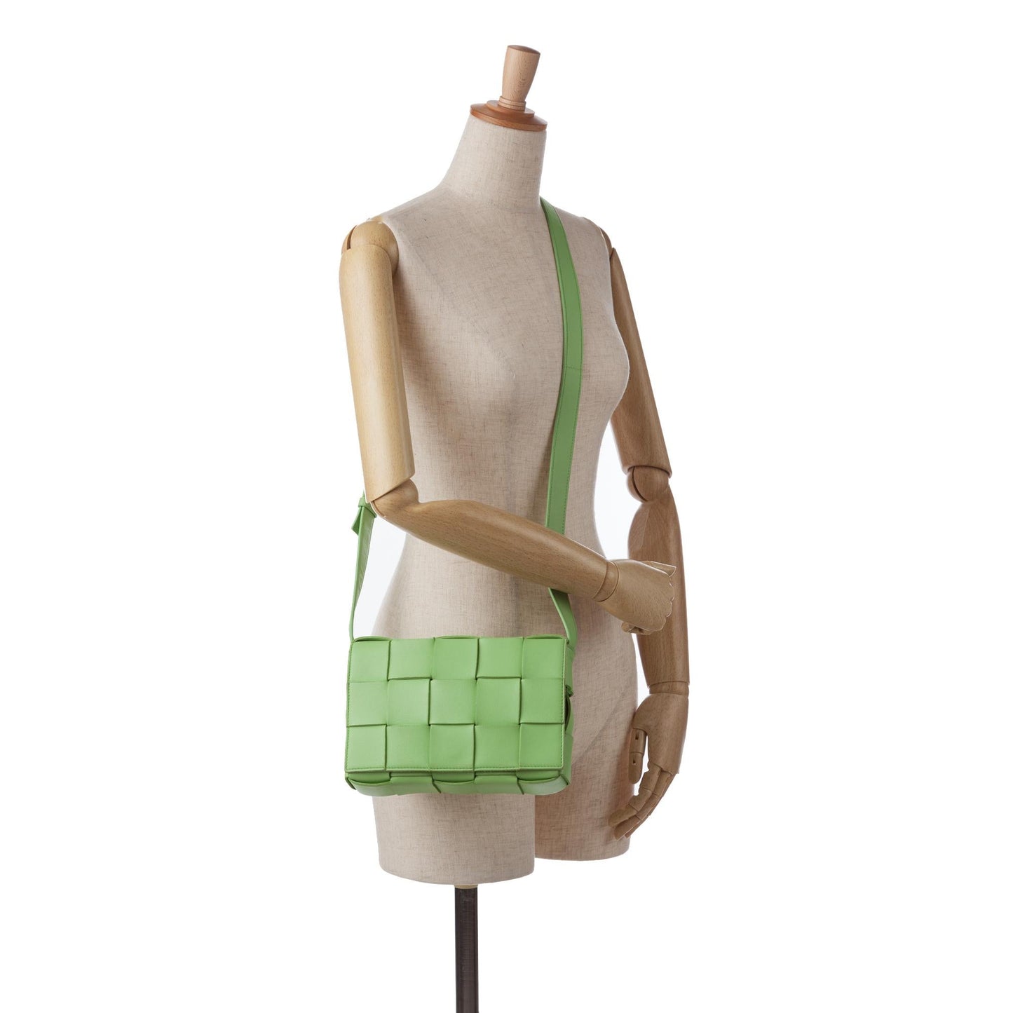 Bottega Veneta Calfskin Intrecciato Cassette Crossbody