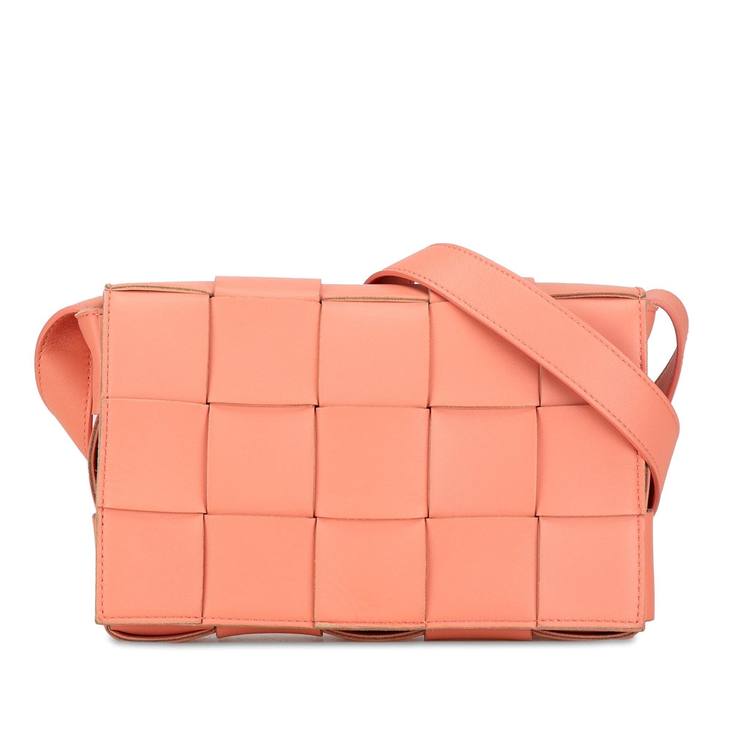 Bottega Veneta Calfskin Intrecciato Cassette Crossbody