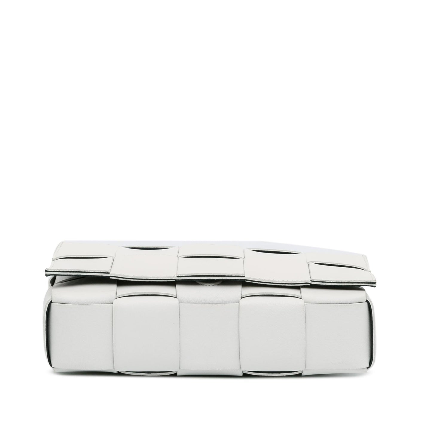 Bottega Veneta Calfskin Intrecciato Cassette Crossbody (SHG-F2bVdG)
