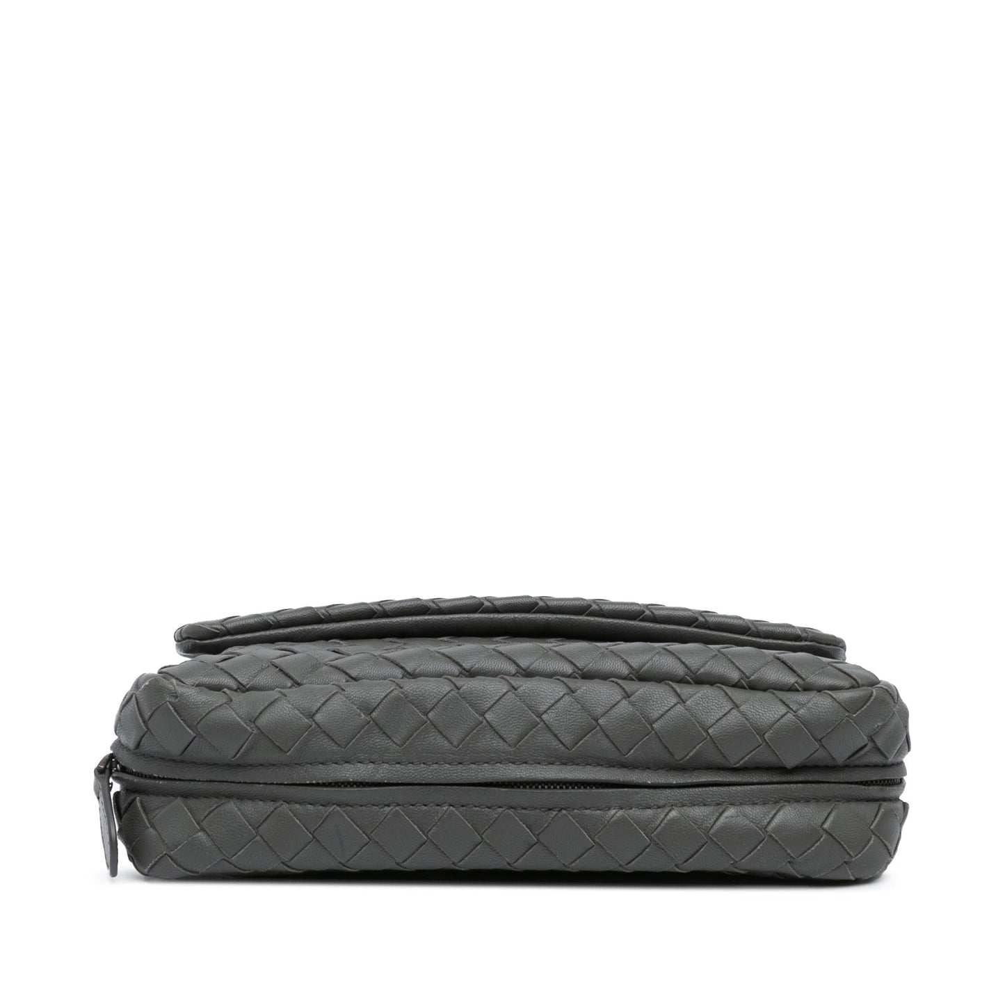 Bottega Veneta Intrecciato Chain Flap Crossbody