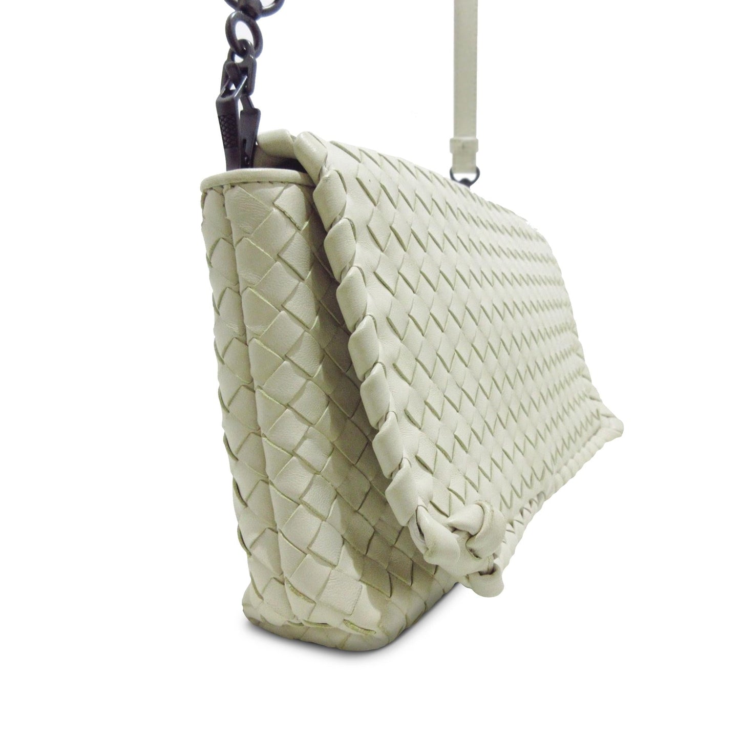 Bottega Veneta Intrecciato Flap Crossbody Bag