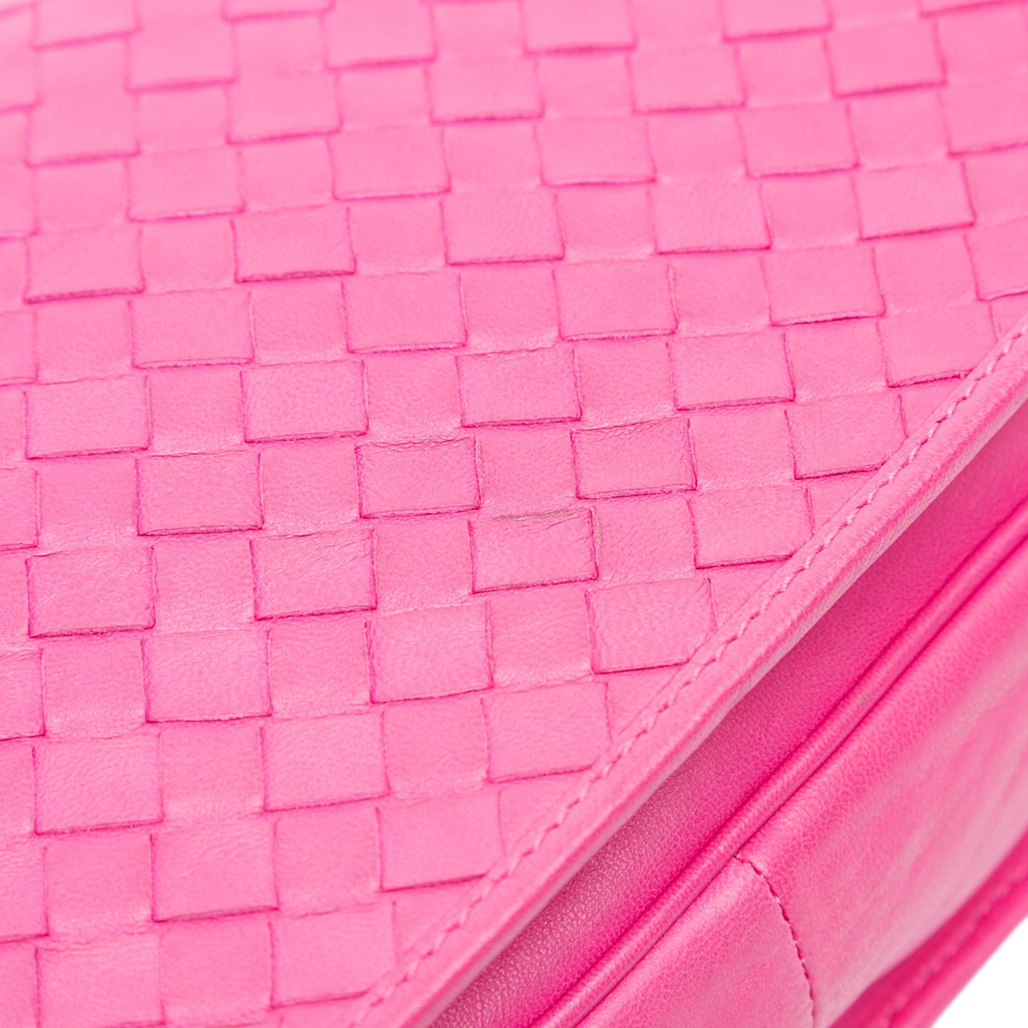 Bottega Veneta Intrecciato Flap Crossbody