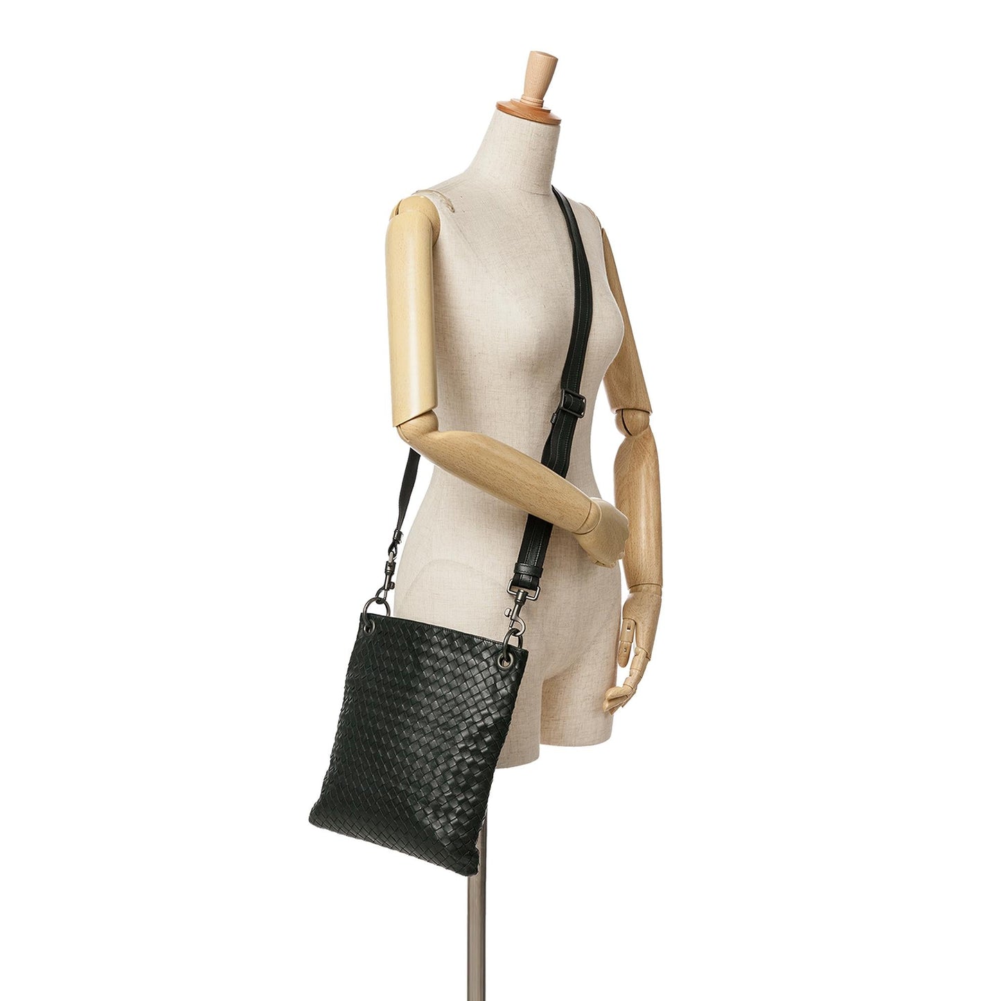 Bottega Veneta Leather Intrecciato Crossbody