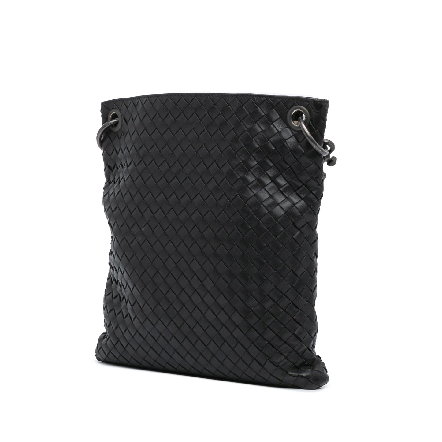 Bottega Veneta Leather Intrecciato Crossbody