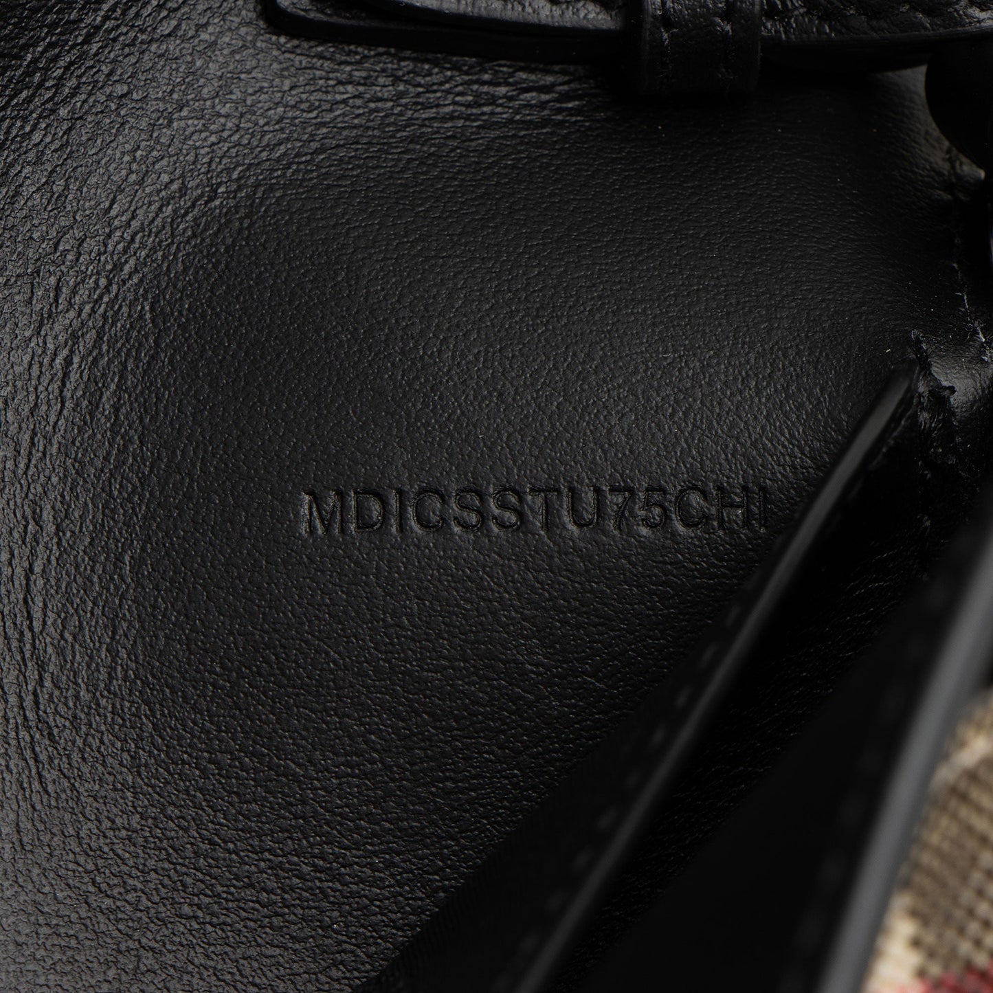 Burberry Calfskin Vintage Check Hampshire Crossbody (SHF-6TceP8)