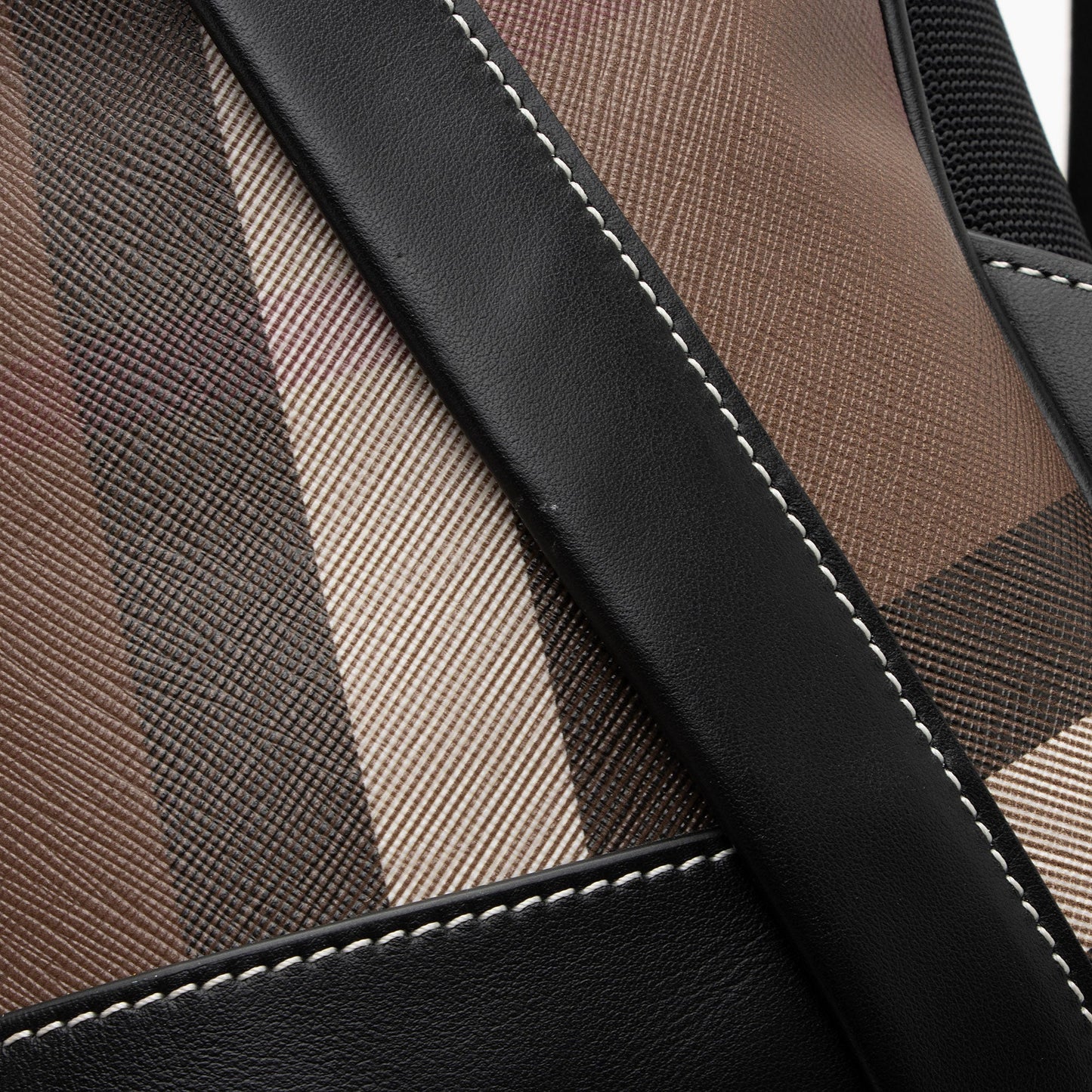 Burberry E-Canvas House Check Jett Backpack