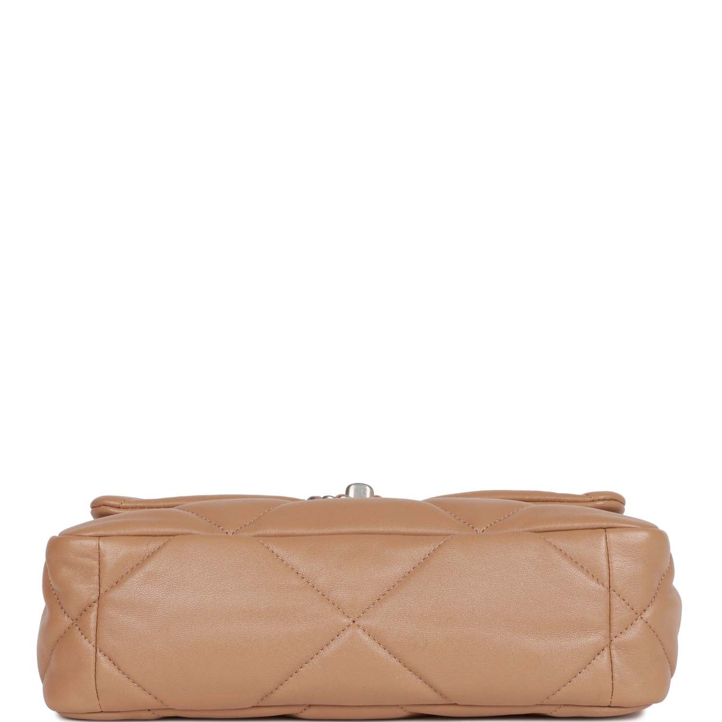 Chanel Medium 19 Flap Bag Dark Beige Calfskin Mixed Hardware