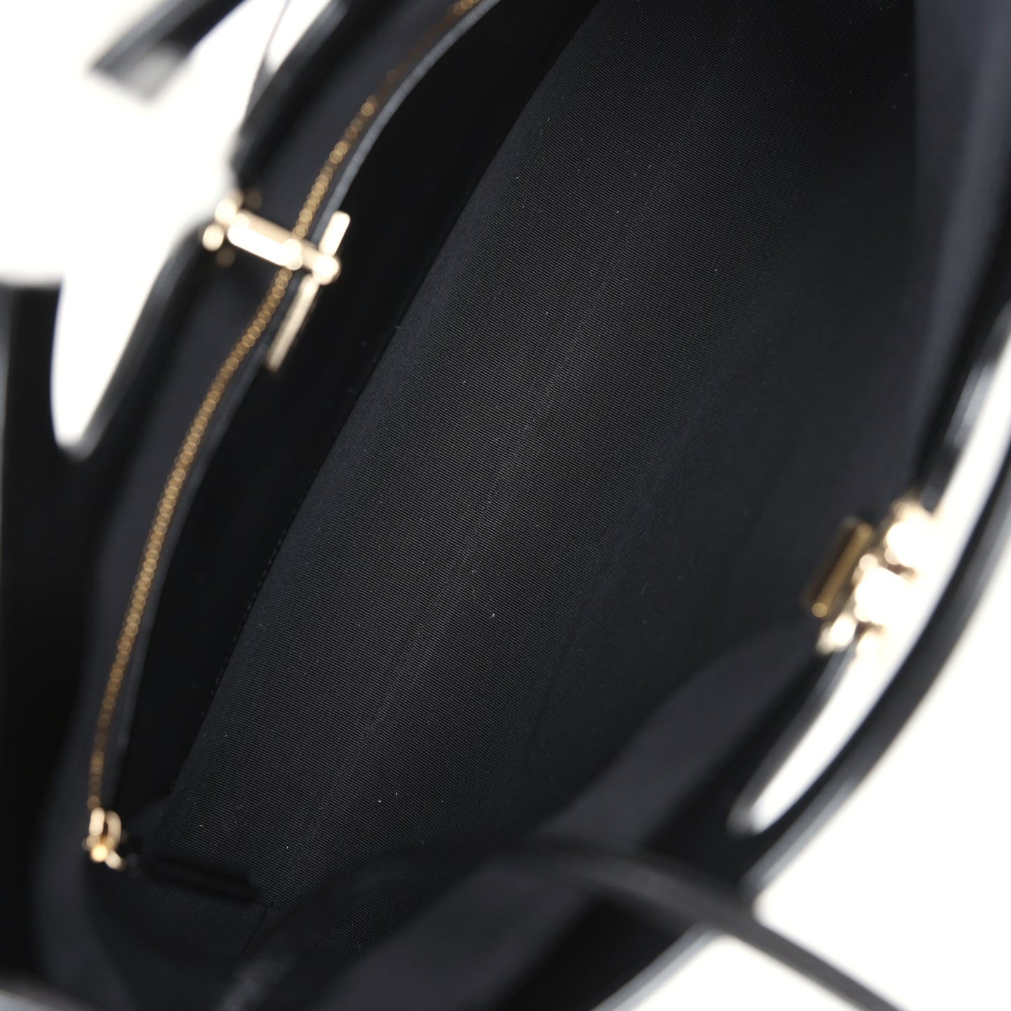 Chanel Large 31 Shopper Black Shiny Lambskin Light Gold Hardware
